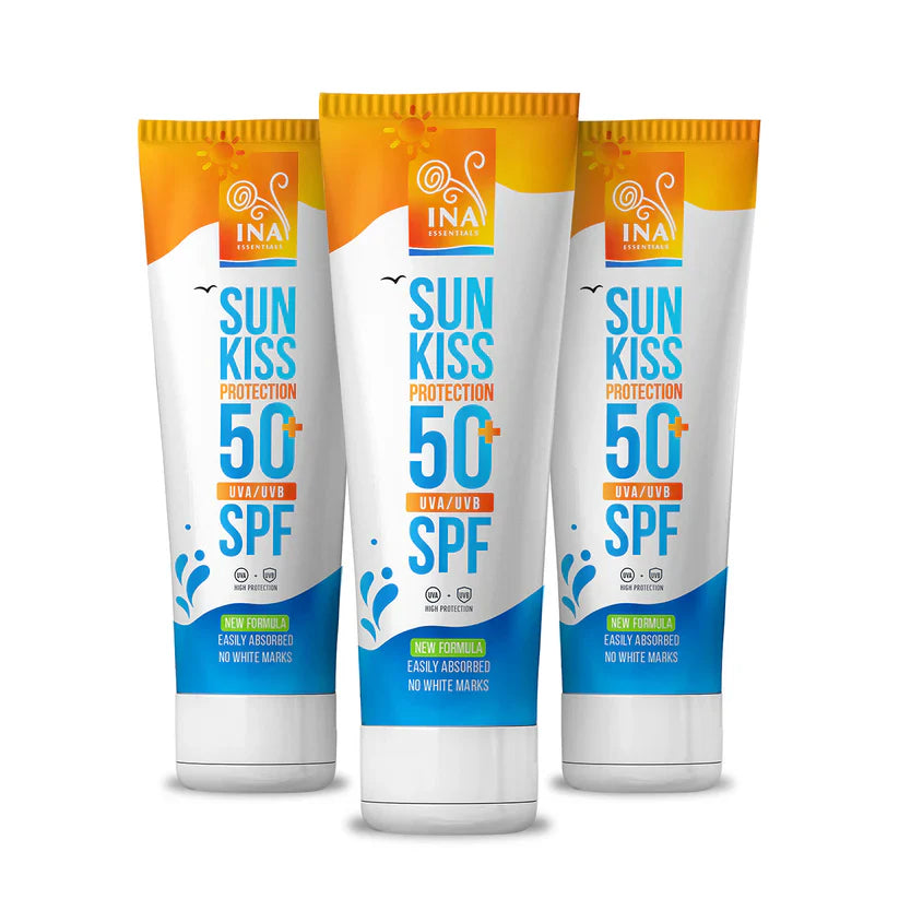 ACCESSO SPECIALE Pacco famiglia per la Protezione Solare - 2+1 Crema Solare Naturale per viso e corpo SPF 50+ con Abete Bianco Biologico
