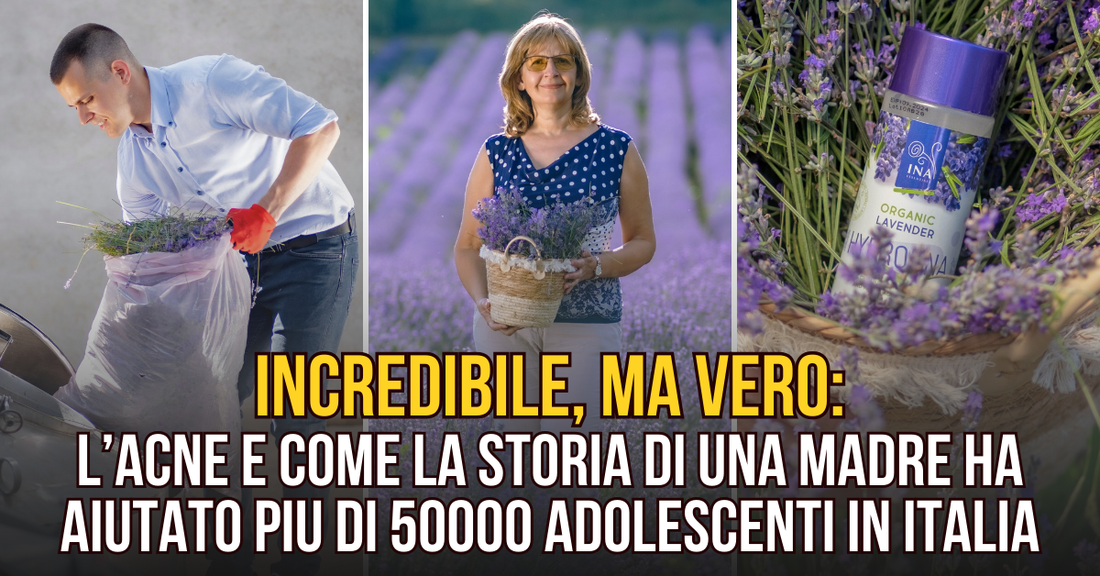 L'ACNE e come la storia di una madre ha aiutato più di 50.000 adolescenti in Italia!