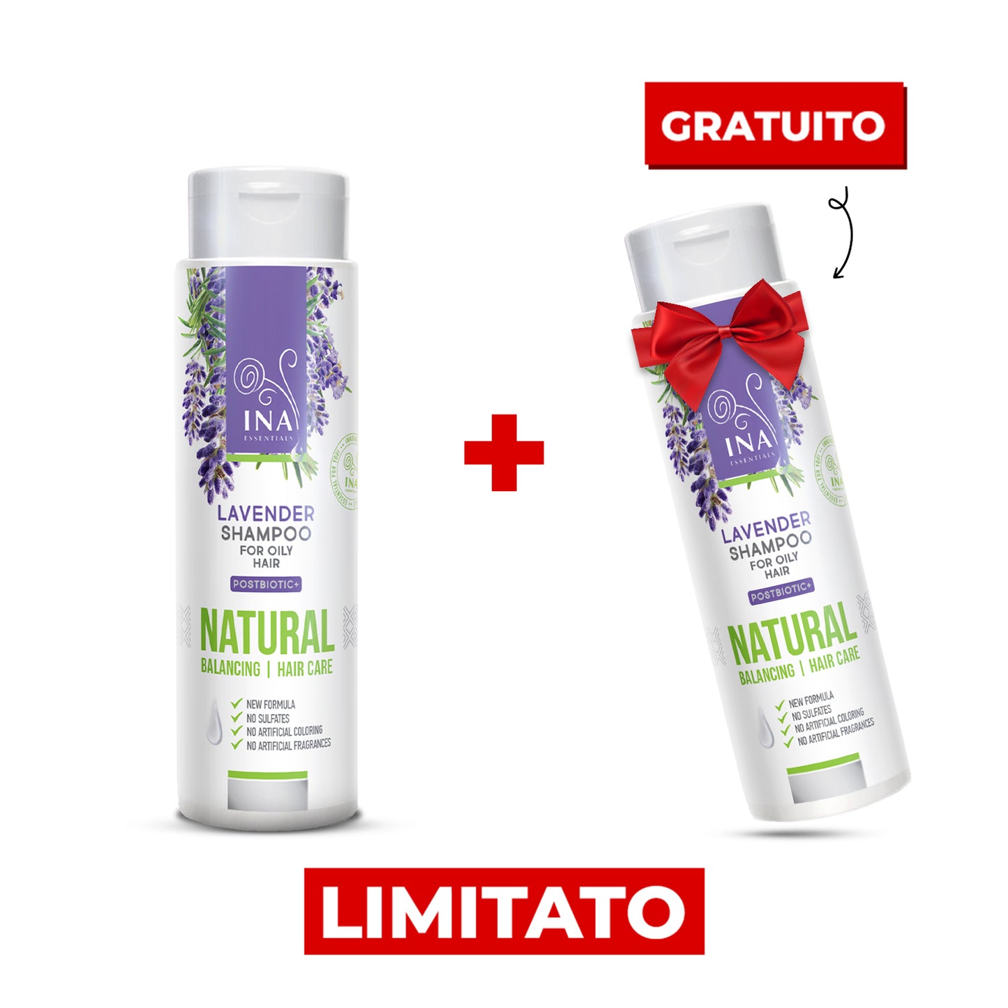 Acquista 1 Shampoo alla Lavanda Naturale e Ricevi 1 in Omaggio