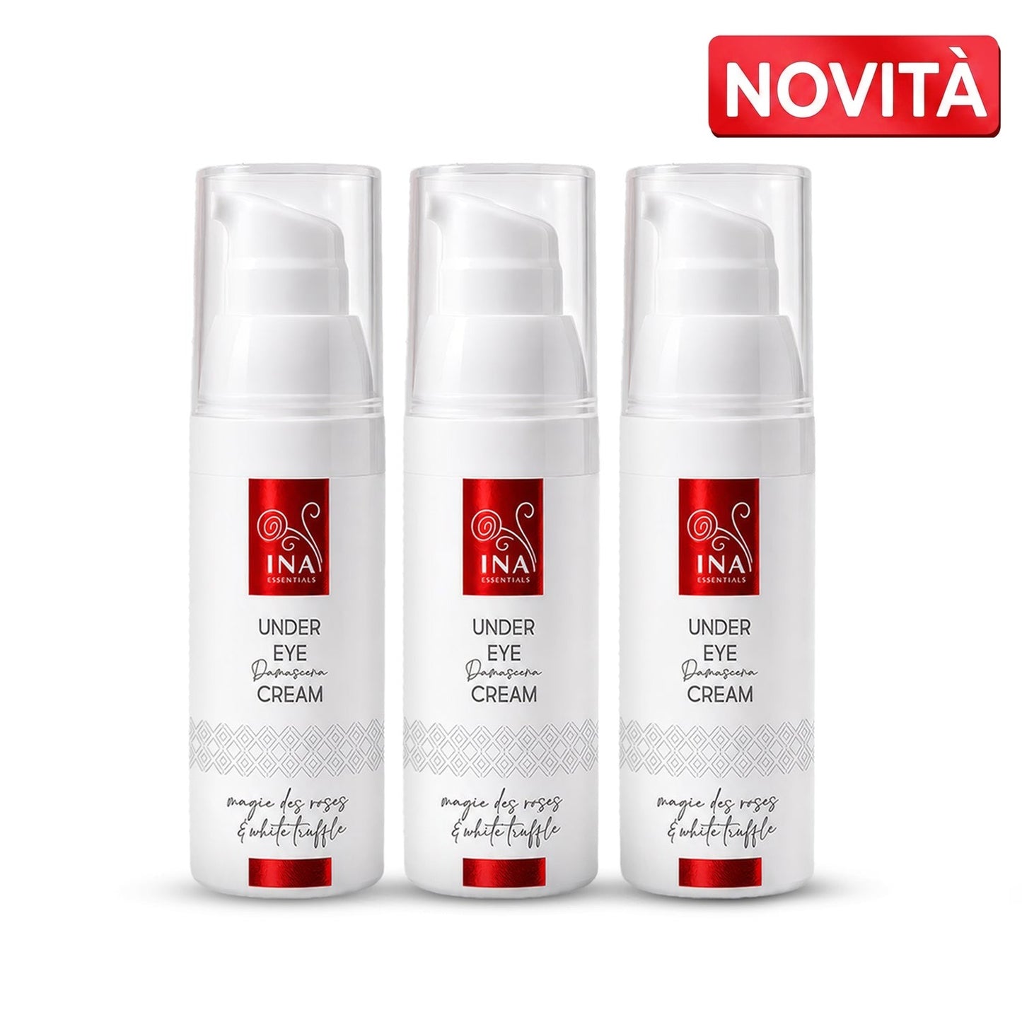 Crema Contorno Occhi Anti-Age Premium alla Rosa - Acquista 2, Ricevi 1 in Omaggio