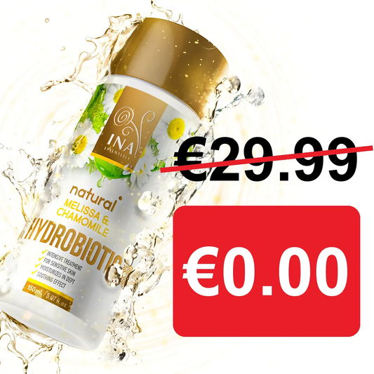 + Regalo Hydrobiotic - Camomilla, Melissa e Aloe Vera - cura lenitiva intensiva per pelle Sensibile