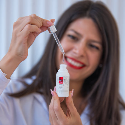 Siero viso Anti-Age Intensivo con Olio di Rosa Biologico – Rose Elixir