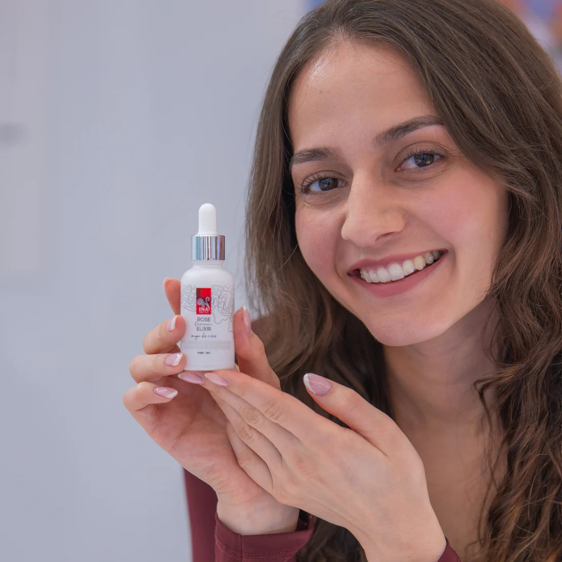 Siero viso Anti-Age Intensivo con Olio di Rosa Biologico – Rose Elixir