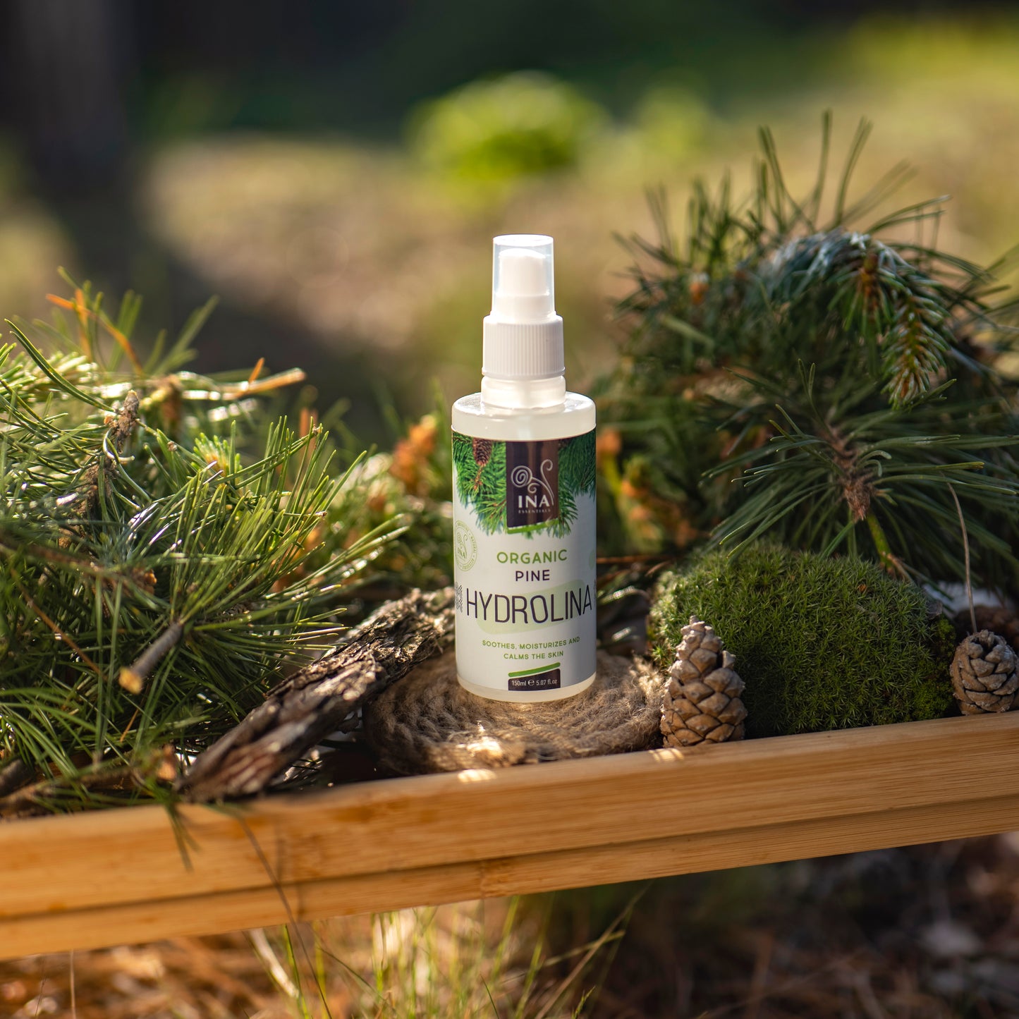 + Regalo Acqua di Pino Bianco Bio - Hydrolina - Spray per i Funghi e piedi maleodoranti