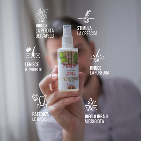Hydrobiotic - Ortica e Salvia - cura intensiva per Perdita di capelli, Forfora e cuoio capelluto Sensibile