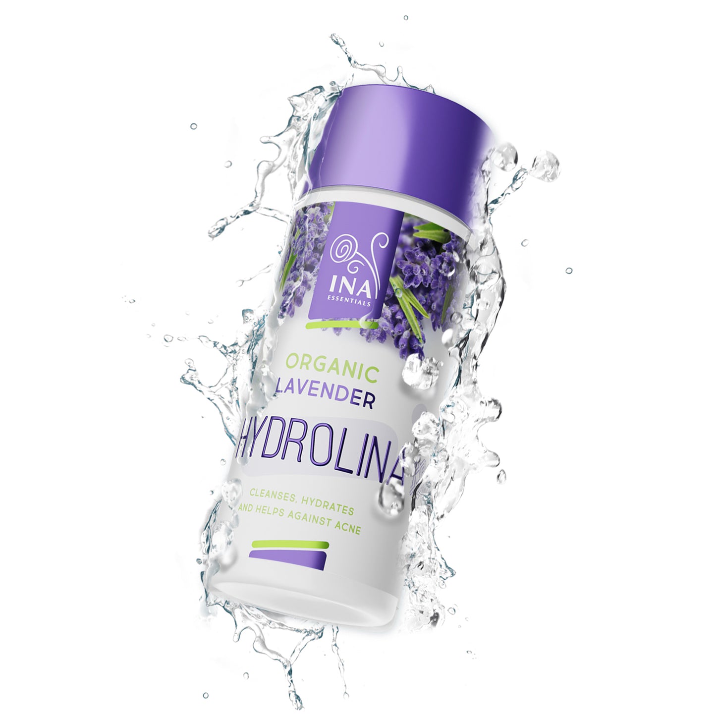 Acqua di Lavanda Bio - Hydrolina per l'Acne - Idrolato di Lavanda
