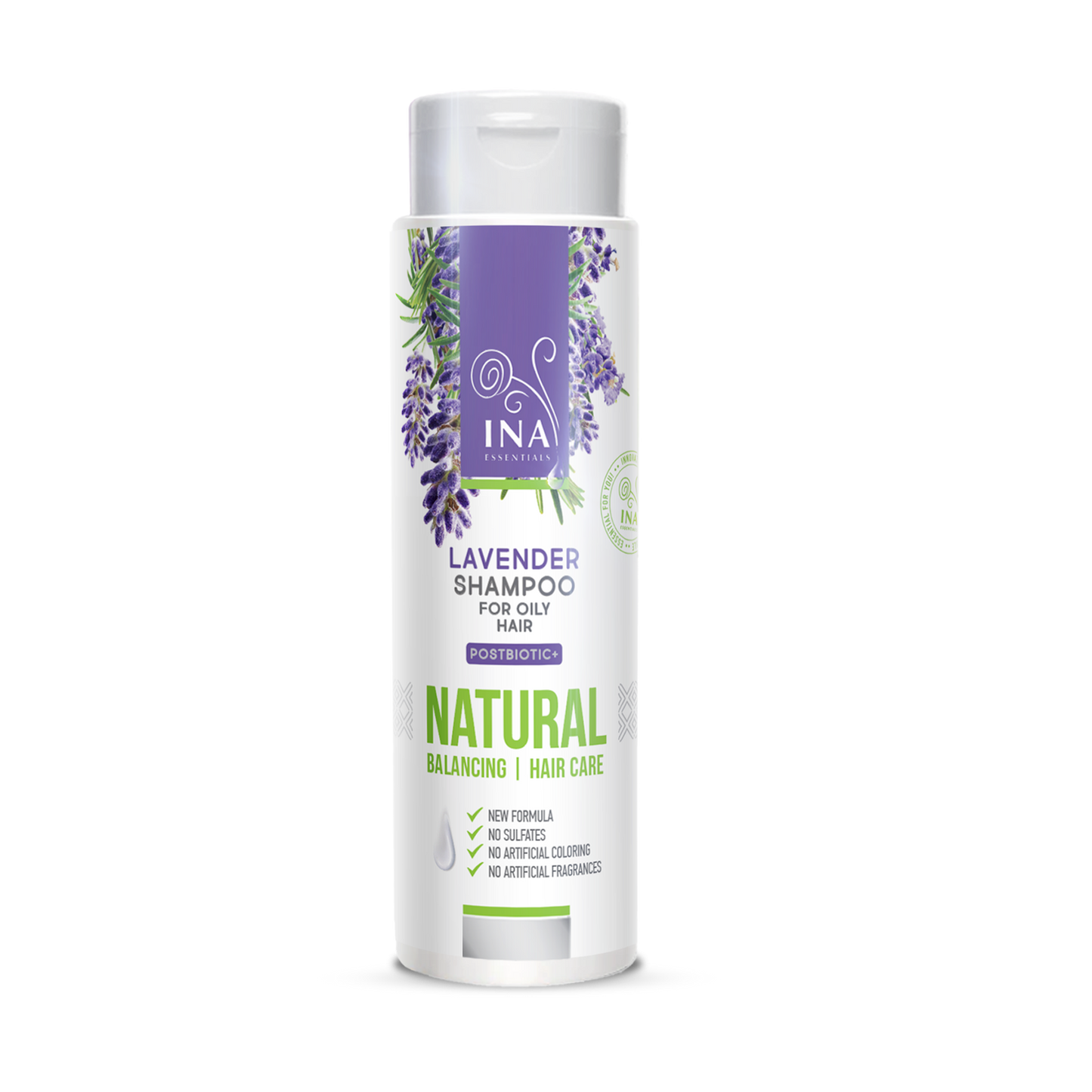Shampoo Antiforfora alla Lavanda Naturale per cuoio capelluto Sensibile