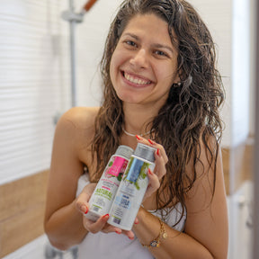 Shampoo alla Rosa Naturale per capelli Secchi e Danneggiati