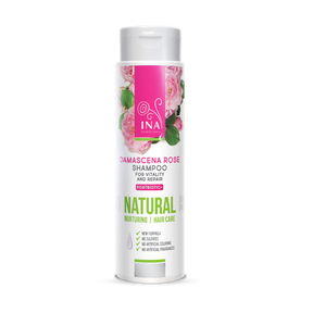 Shampoo alla Rosa Naturale per capelli Secchi e Danneggiati