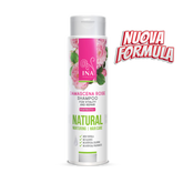 Shampoo alla Rosa naturale per capelli secchi e danneggiati (200 ml) - con olio di Rosa biologico