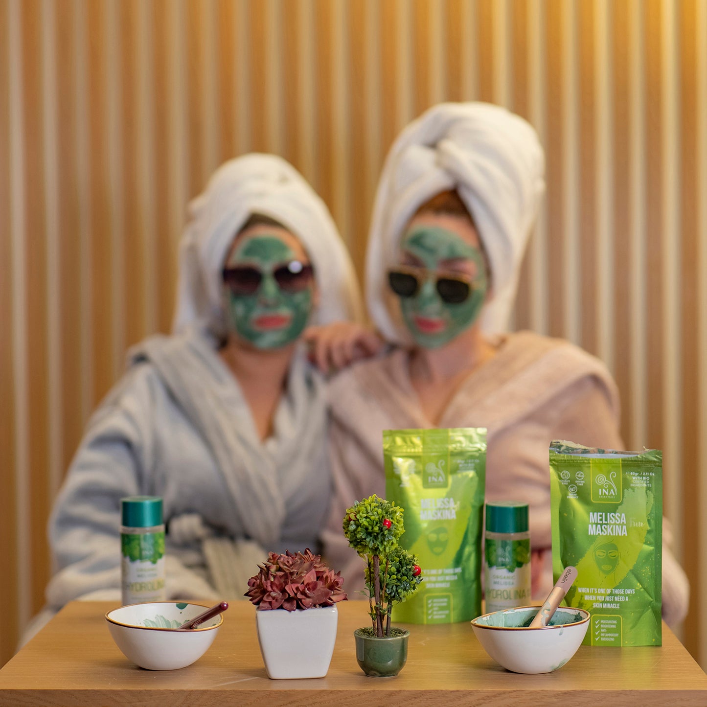 Maschera viso - Melissa Maskina - terapia intensiva per pelle Secca ed Esausta