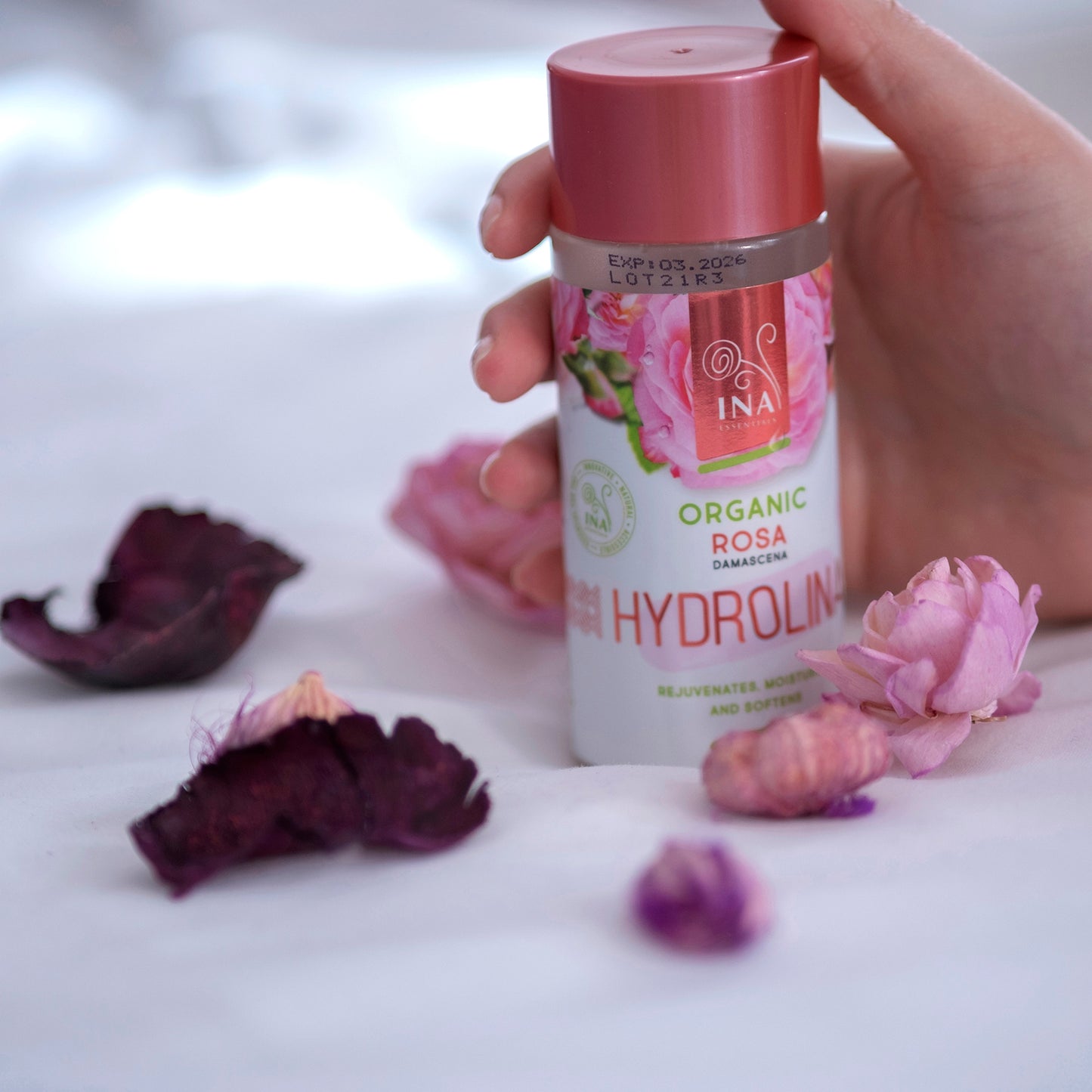 Acqua alla Rosa Bio - Hydrolina per pelle Secca