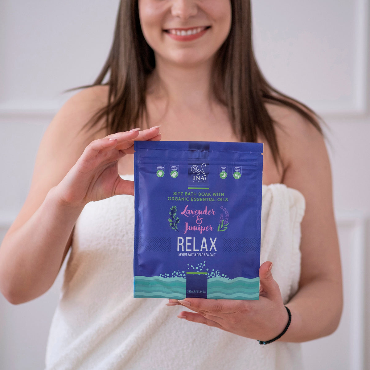 Relax - Sali da bagno con Lavanda e Ginepro per Relax e sollievo dallo Stress