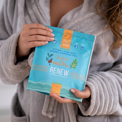 Renew - Sali da bagno con Tea tree e Pino bianco per Gambe stanche e Funghi ungueali