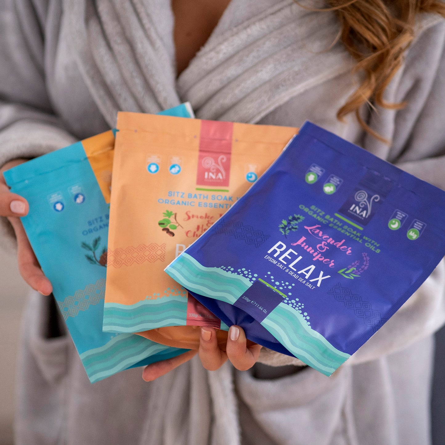 Relax - Sali da bagno con Lavanda e Ginepro per Relax e sollievo dallo Stress