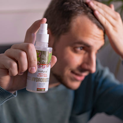Hydrobiotic - Ortica e Salvia - cura intensiva per Perdita di capelli, Forfora e cuoio capelluto Sensibile