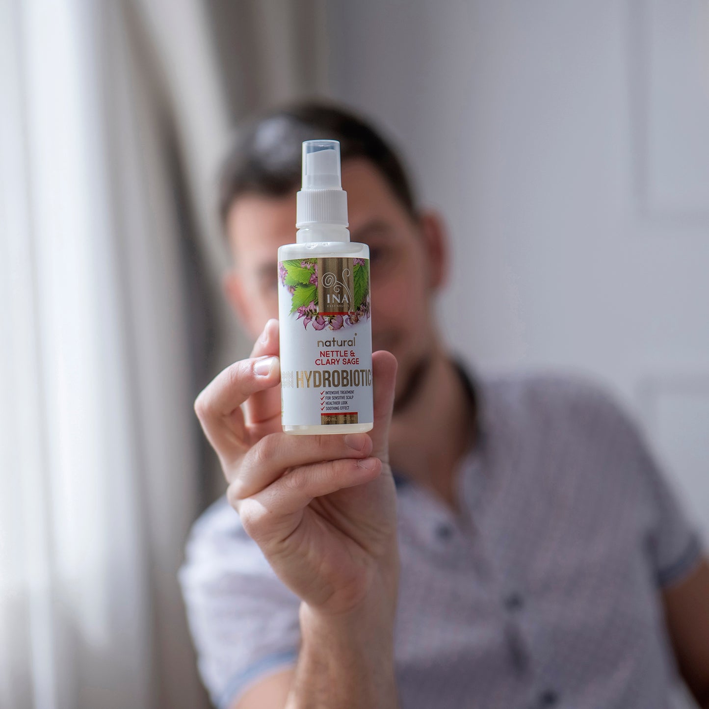 Hydrobiotic - Ortica e Salvia - cura intensiva per Perdita di capelli, Forfora e cuoio capelluto Sensibile