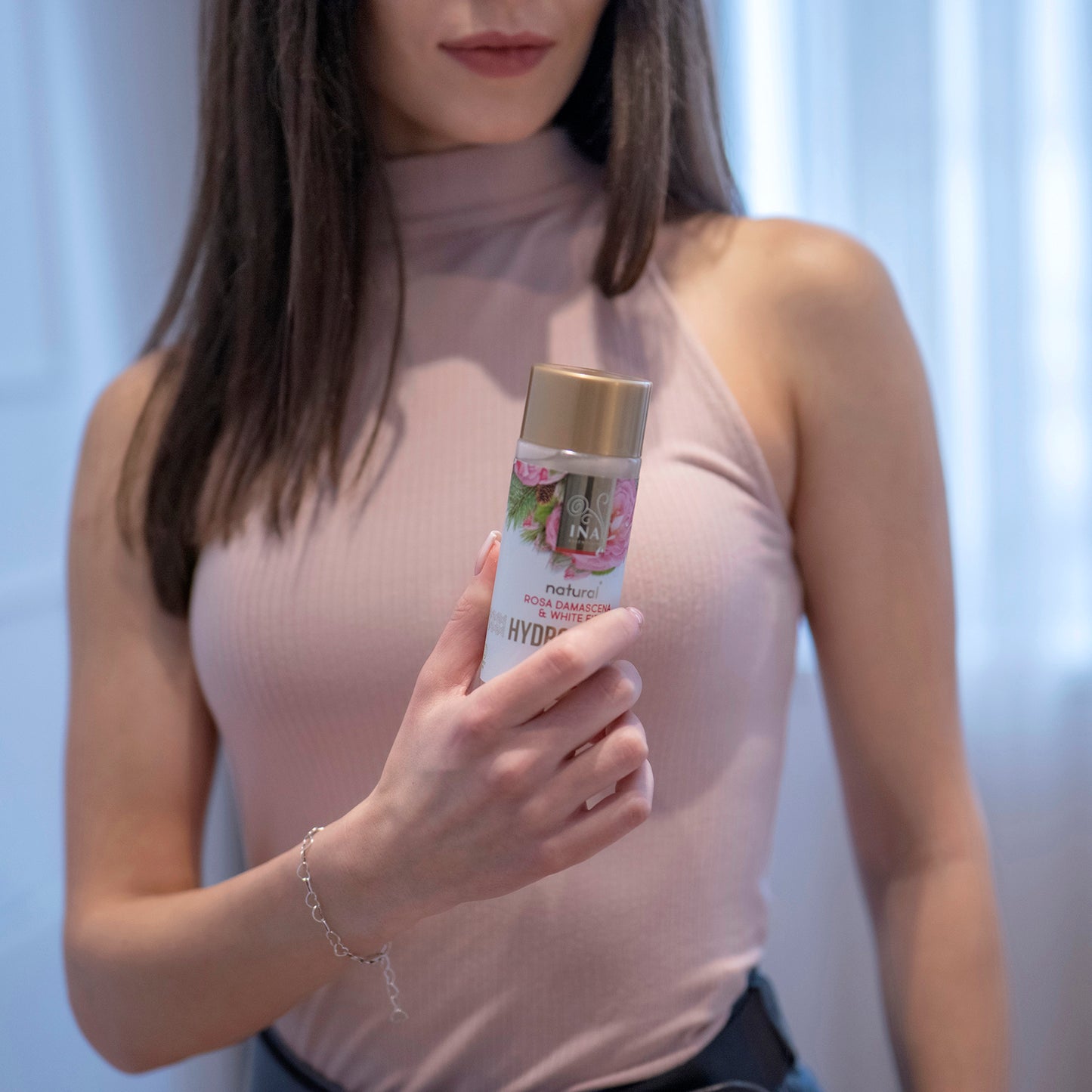 + Regalo Hydrobiotic - Rosa, Abete Bianco e Buccia di Limone - cura intensiva Anti-Age