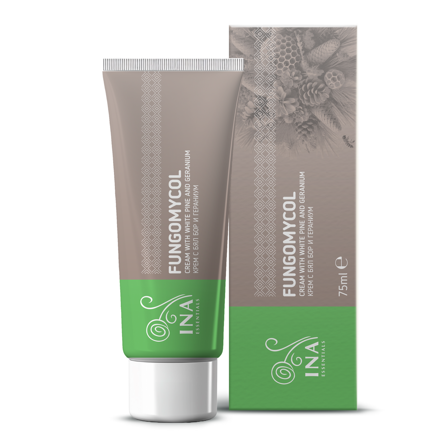 ACCESSO SPECIALE Crema 2 in 1 per Funghi delle unghie e pelle secca e screpolata - con Pino bianco, Urea e Geranio