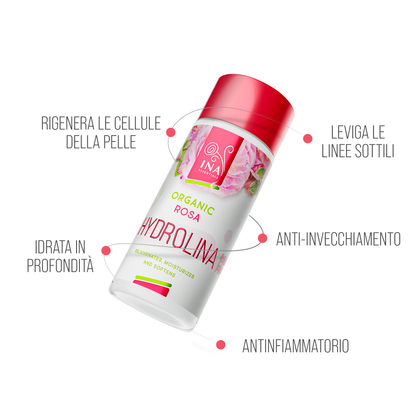 Acqua alla Rosa Bio - Hydrolina per pelle Secca