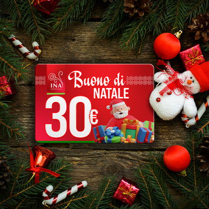 Acquista un buono natalizio del valore di €30, paga €25 - Buono digitale