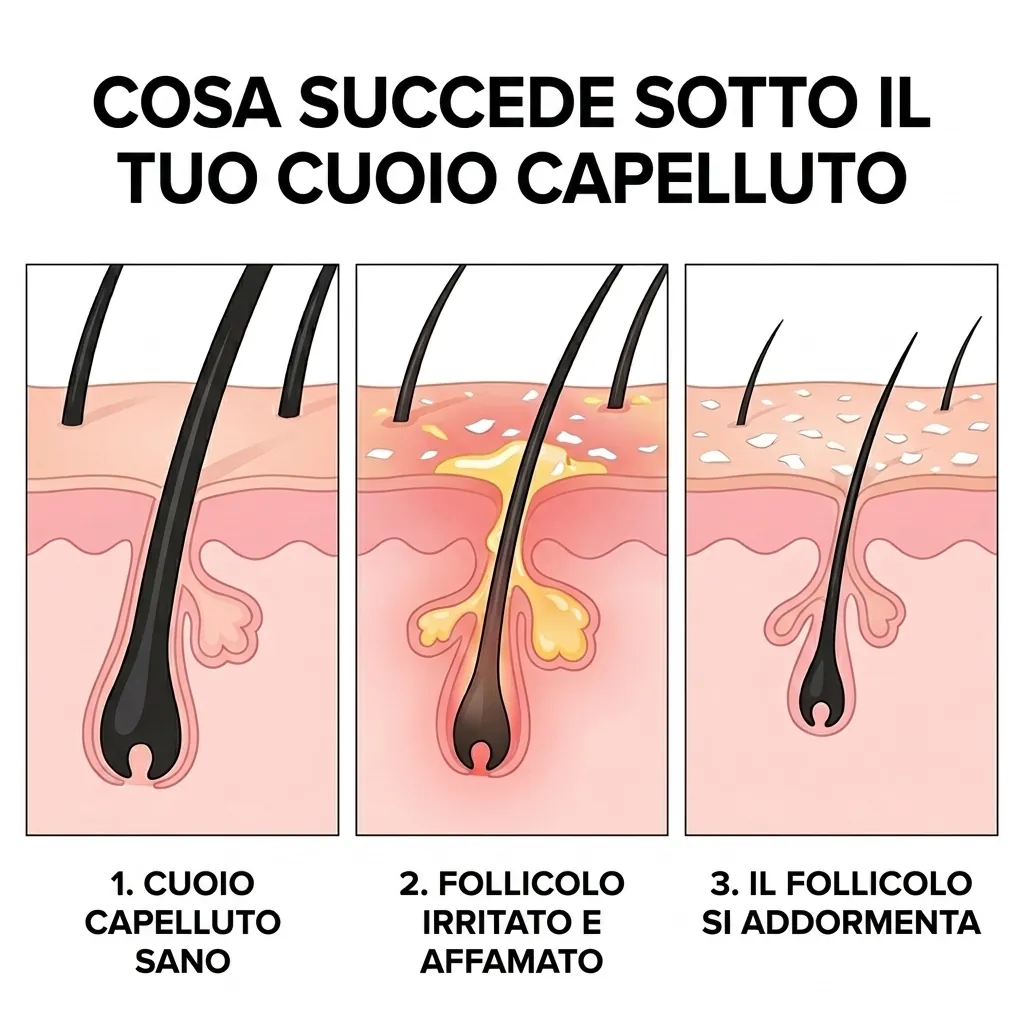 What is happening under your scalp