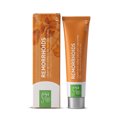 Remorrhoids - crema per Vene varicose ed Emorroidi - altamente arricchita con Scotano e Ippocastano
