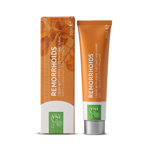 Remorrhoids - crema per Vene varicose ed Emorroidi - altamente arricchita con Scotano e Ippocastano