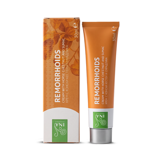 Remorrhoids - crema per Vene varicose ed Emorroidi - altamente arricchita con Scotano e Ippocastano