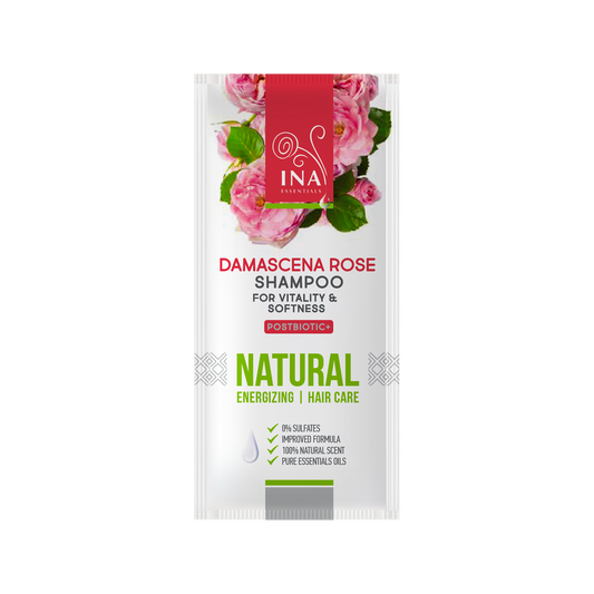 + Regalo Shampoo alla Rosa Naturale per capelli Secchi e Danneggiati (campione)