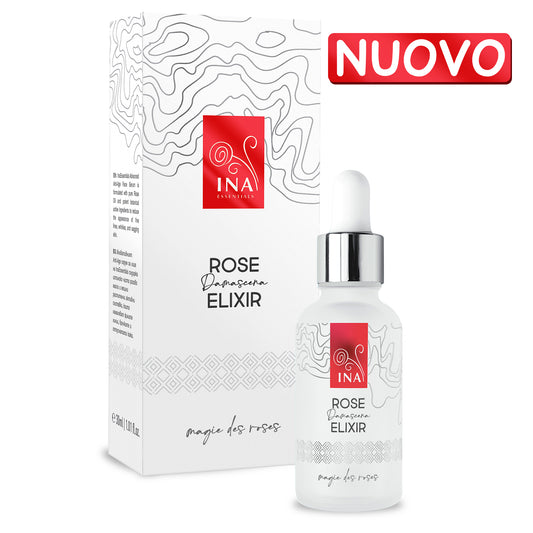 Siero viso Anti-Age Intensivo con Olio di Rosa Biologico – Rose Elixir