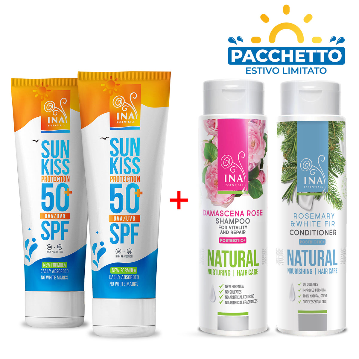 Acquista 2 Creme Solari e Ricevi Shampoo e Balsamo in Omaggio