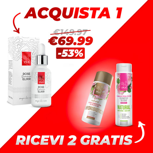 Acquista 1 Siero Rose Elixir, Ricevi 2 Prodotti in Omaggio