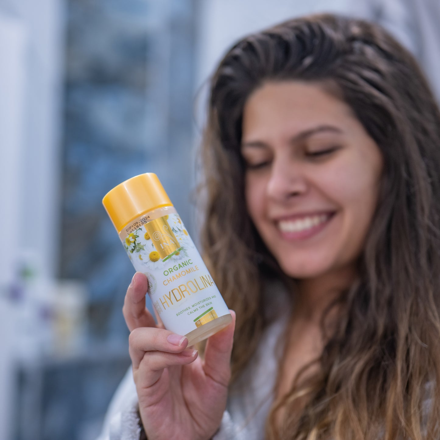 Acqua alla Camomilla Bio - Hydrolina per Eczema e pelle Irritata