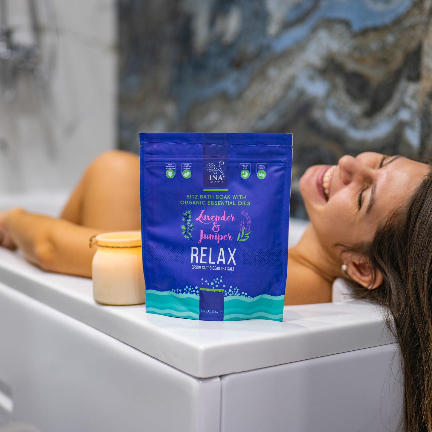 Acquista 2 prodotti Hydrobiotic alla lavanda e ricevi in omaggio uno shampoo alla lavanda, un olio essenziale e dei sali da bagno