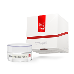 Crème de rose - Crema idratante viso con SPF30 - altamente arricchito con olio essenziale di Rosa biologico